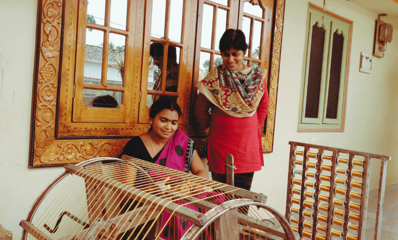 Traditional weaving and textiles