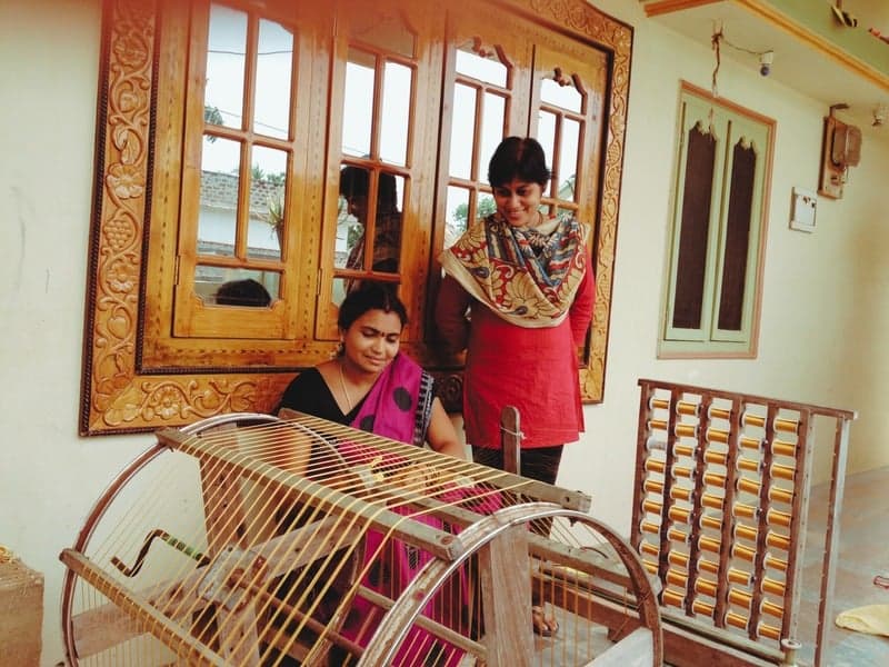 Traditional weaving and textiles